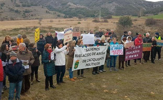 Los vecinos se han manifestasdo en numerosas ocasiones contra la alcaldesa/BurgosConecta