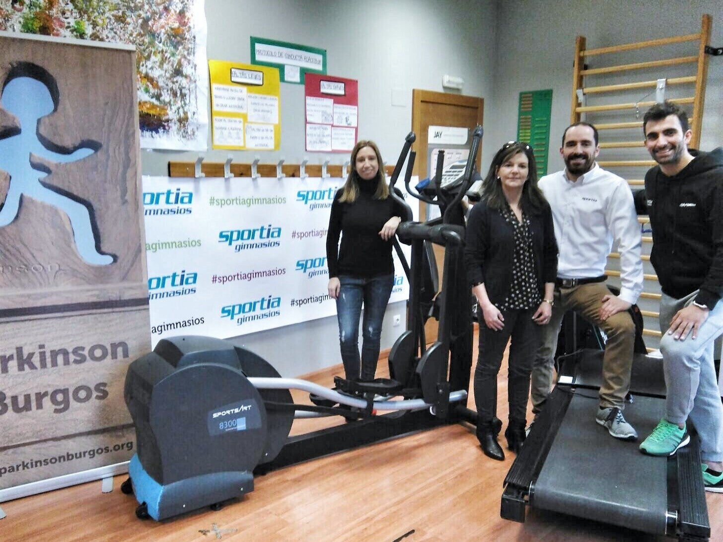 Parkinson ya dispone de dos equipamientos nuevos/BurgosConecta