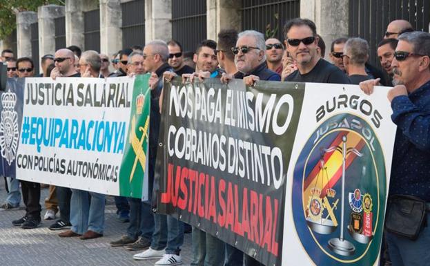 Imagen de archivo de una manifestación de Jusapol/GIT