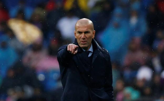 Zinedine Zidane./Reuters