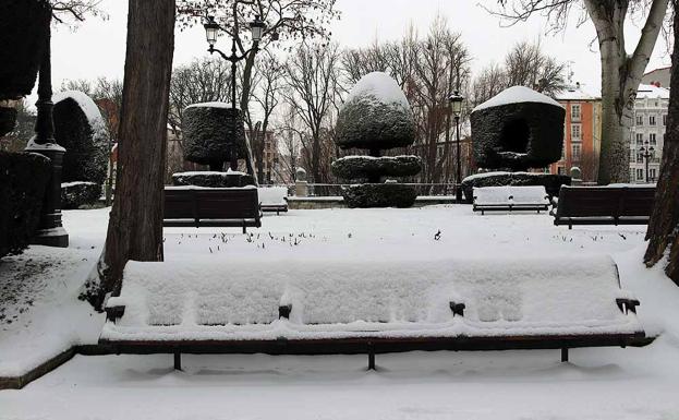 Imagen de archivo de la última nevada en Burgos/CLR
