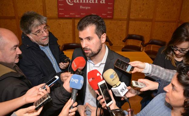 Luis Tudanca, secretario general del PSOE de Castilla y León./GIT