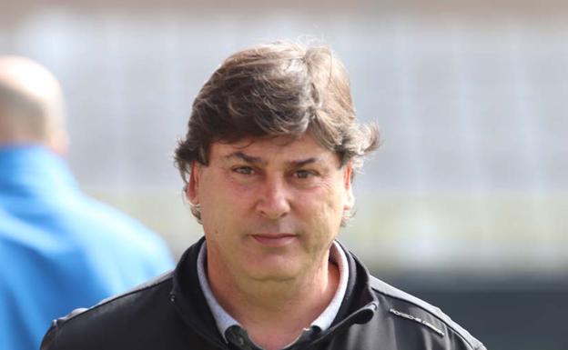 Alejandro Menéndez, técnico del Burgos CF./GIT
