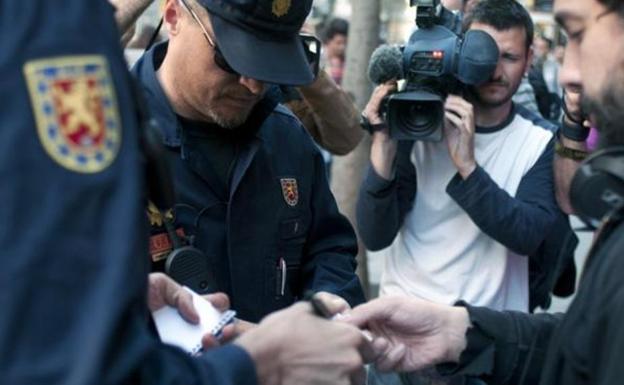 Imagen de un control rutinario de identificación/BurgosConecta