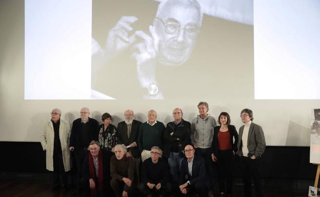 Homenaje a Rafael Azcona en en Madrid. /Zipi (Efe)