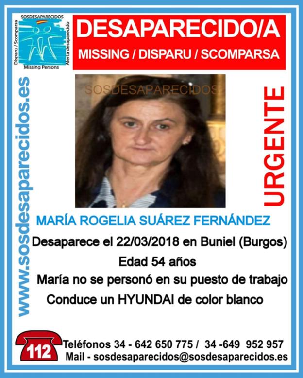 Aparece la mujer de 54 años desaparecida desde el jueves 1